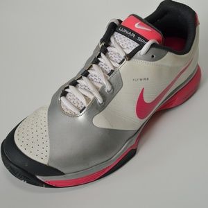 Nike Tennis lunar speed flywire technology shoes
